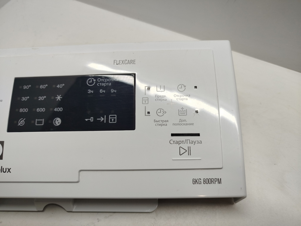 EWT0862 кт258 Лицевая панель стиральной машины Electrolux EWT0862 б/у