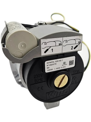 Электромотор циркуляционного насоса (WILO INTNFSL 12/6 HE-1) для ELECTROLUX Quantum (арт. BI1462109)