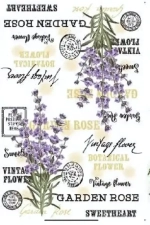 Полотенце кухонное «Summer - Лаванда» 40*57 см, микрофибра 200 гр/м2