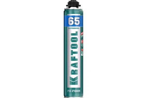 Пена монтажная KRAFTOOL PRO 65 850мл профессиональная всесезонная 32965