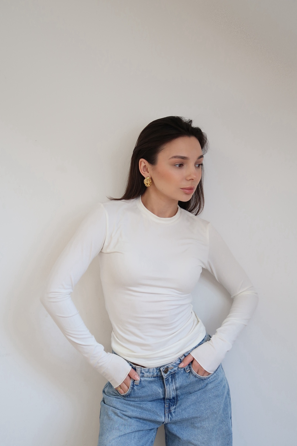 Серьги AISI gold
