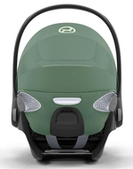 Коляска Cybex Coya Matt Black Frame Cloud T i-Size Leaf Green Plus Leaf Green с дождевиком