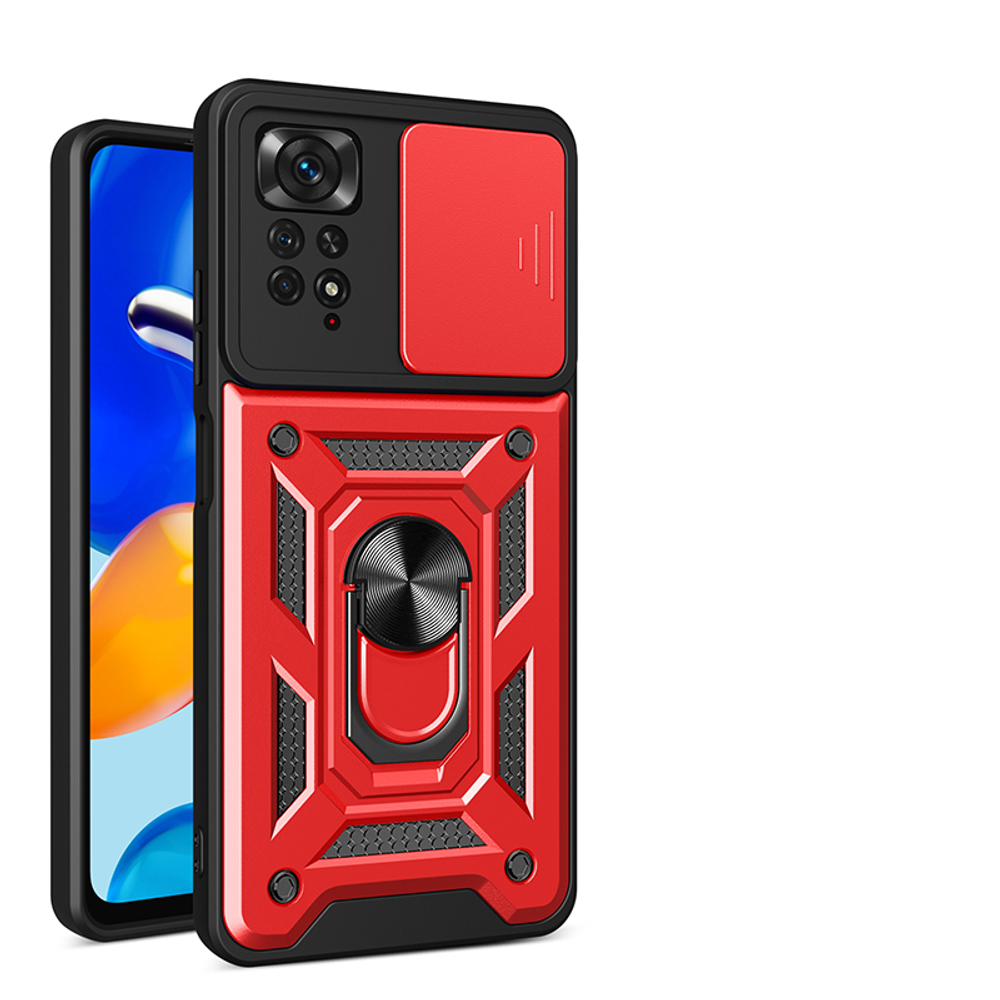 Чехол с кольцом Bumper Case для Xiaomi Redmi Note 11 Pro+ 5G