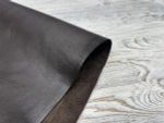 Натуральная кожа растительного дубления Наппа цв. Коричневый / Nappa Wax Dark Brown