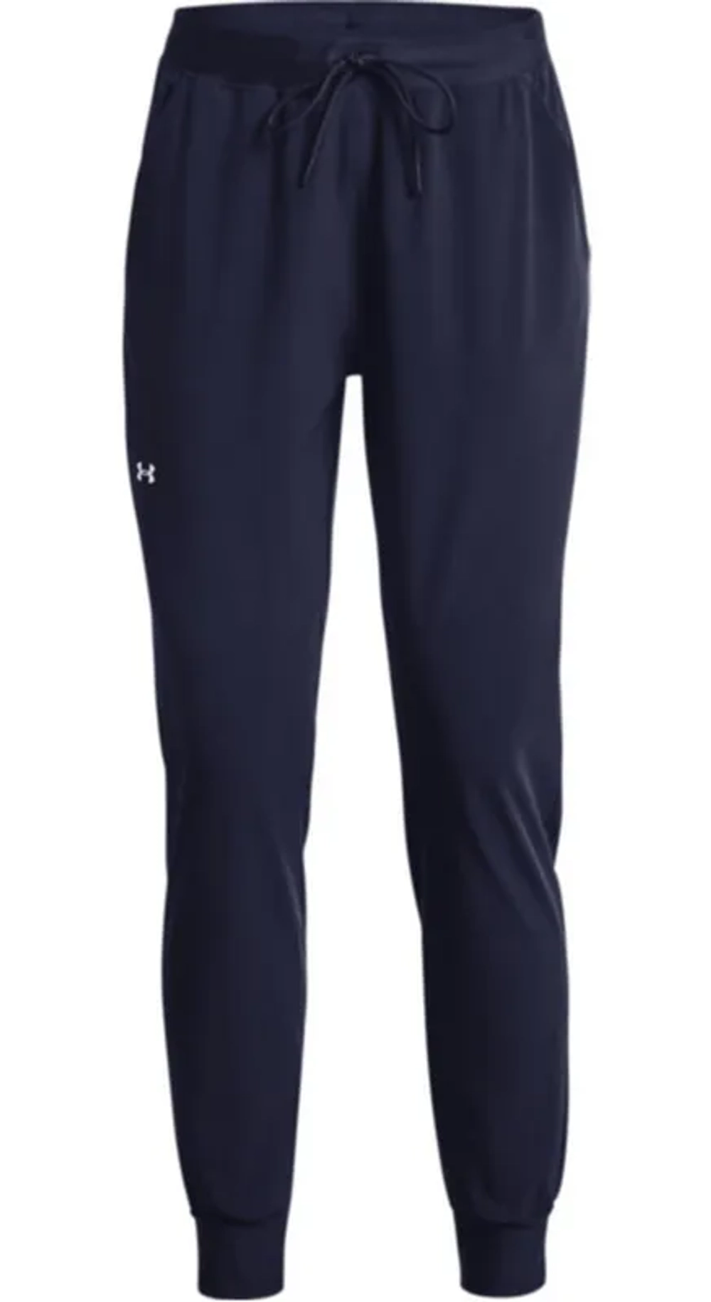 Женские теннисные брюки Under Armour Women's UA Armour Sport Woven - midnight navy/metallic silver