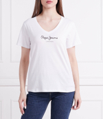 футболка wendy v neck Pepe Jeans London - белый(PL505482)