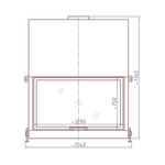 КАМИННАЯ ТОПКА DF 1300W (STAV)