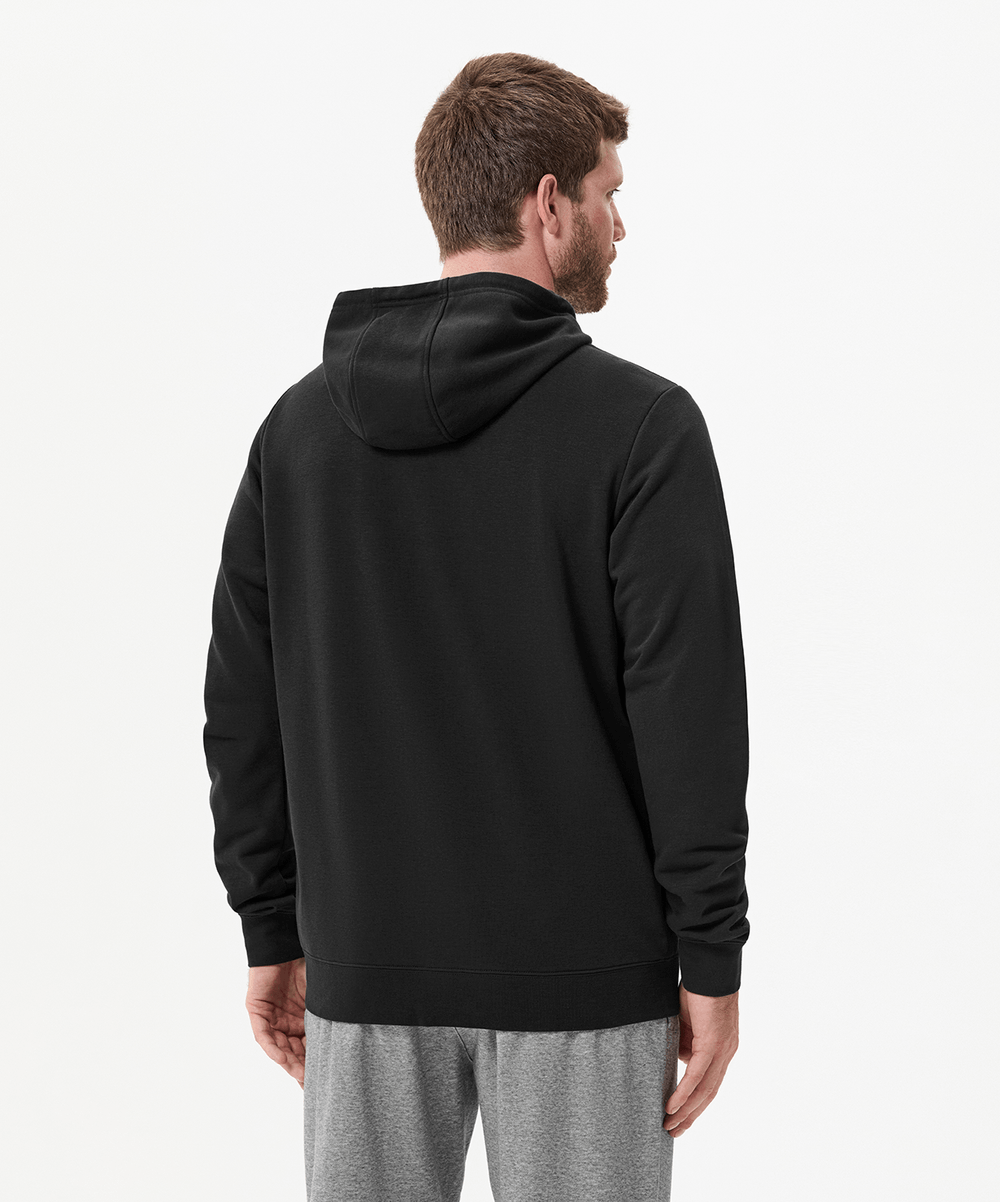 Худи на молнии ESSENTIAL Cotton Zip Hoodie, черный