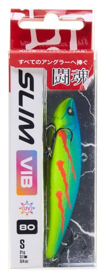 Воблер тонущий вертикальный LJ Pro Series SLIM VIB S 80.00/360