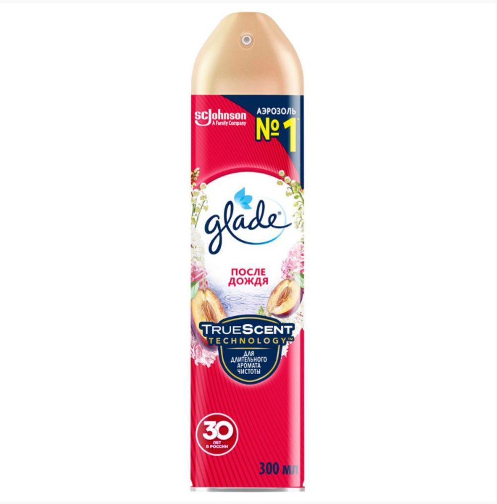 jb.Glade АЭРОЗОЛЬ "После дождя" 300мл 12шт