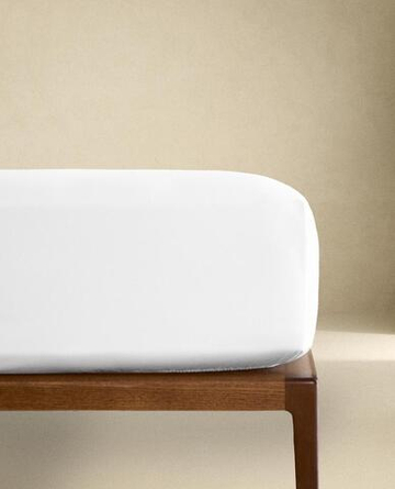ZARA HOME ПЛОТНАЯ ПРОСТЫНЯ ВЫСОТА 40 СМ ( НИТЕЙ 300), БЕЛЫЙ