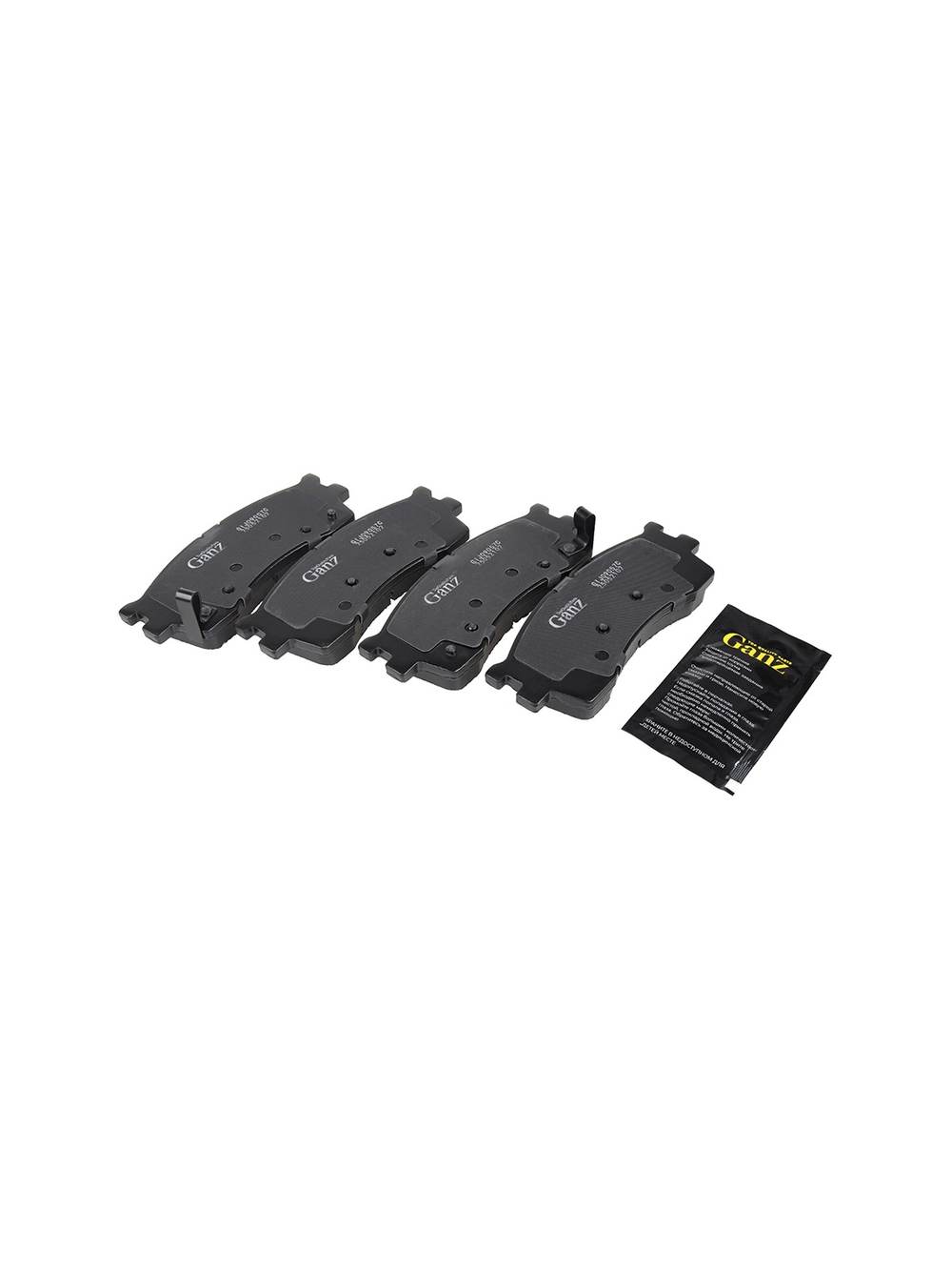 Колодки передние PRO-Line Ceramic KIA Spectra /Shuma 2 (01-04)/Rio(Калинин) GANZ GIJ09057C