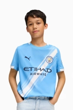 Футболка Puma Manchester City 25/26 Home Junior - голубой