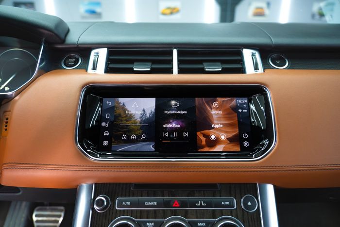 Магнитола для Range Rover Sport 2012-2017 (BOSCH) - RDL-1667 монитор 10.25" на Android 13, Быстрая, CarPlay, 4G SIM-слот