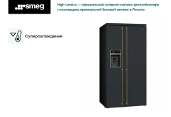 Холодильник Smeg SBS8004AO