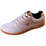 DOUBLEFISH Cushioning Slip Resistant Low top Training Shoes Unisex White Gold