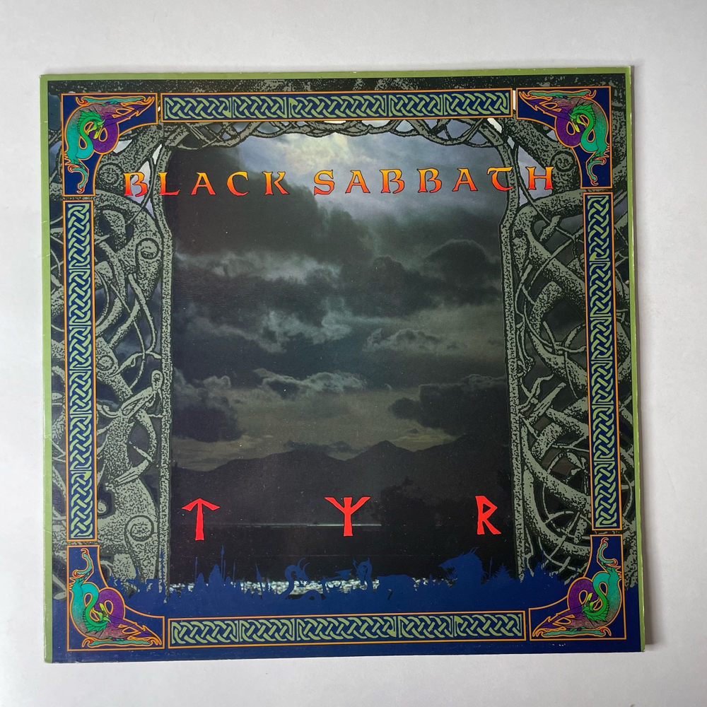 Винтажная виниловая пластинка LP Black Sabbath Tyr (Германия 1990)