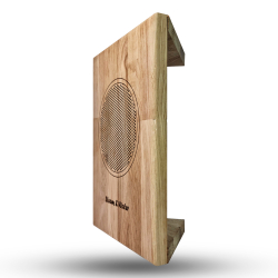 Дубовая сетка для динамика Steam & Water - Wood CORNER(прямоугольная угловая)