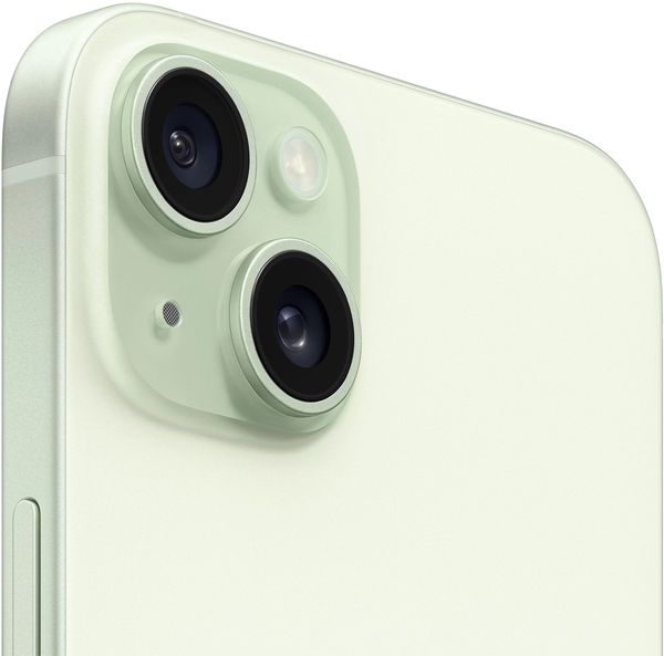 Смартфон Apple iPhone 15 Plus 128 ГБ, Dual: nano SIM + eSIM, зеленый