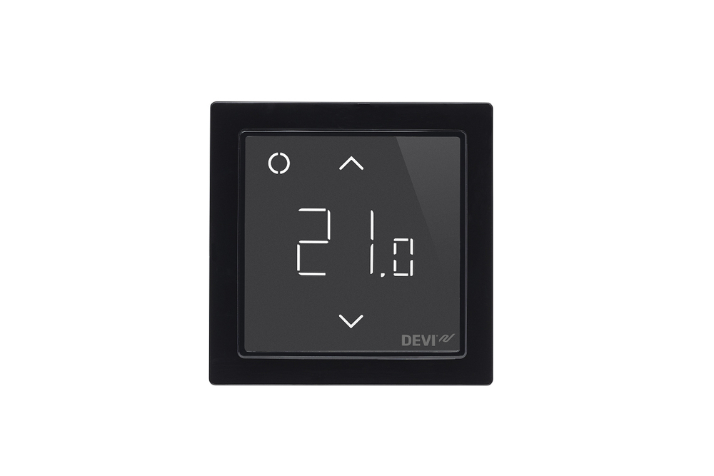 DEVIreg™ Smart терморегулятор интеллектуальный с Wi-Fi, черный, 16А