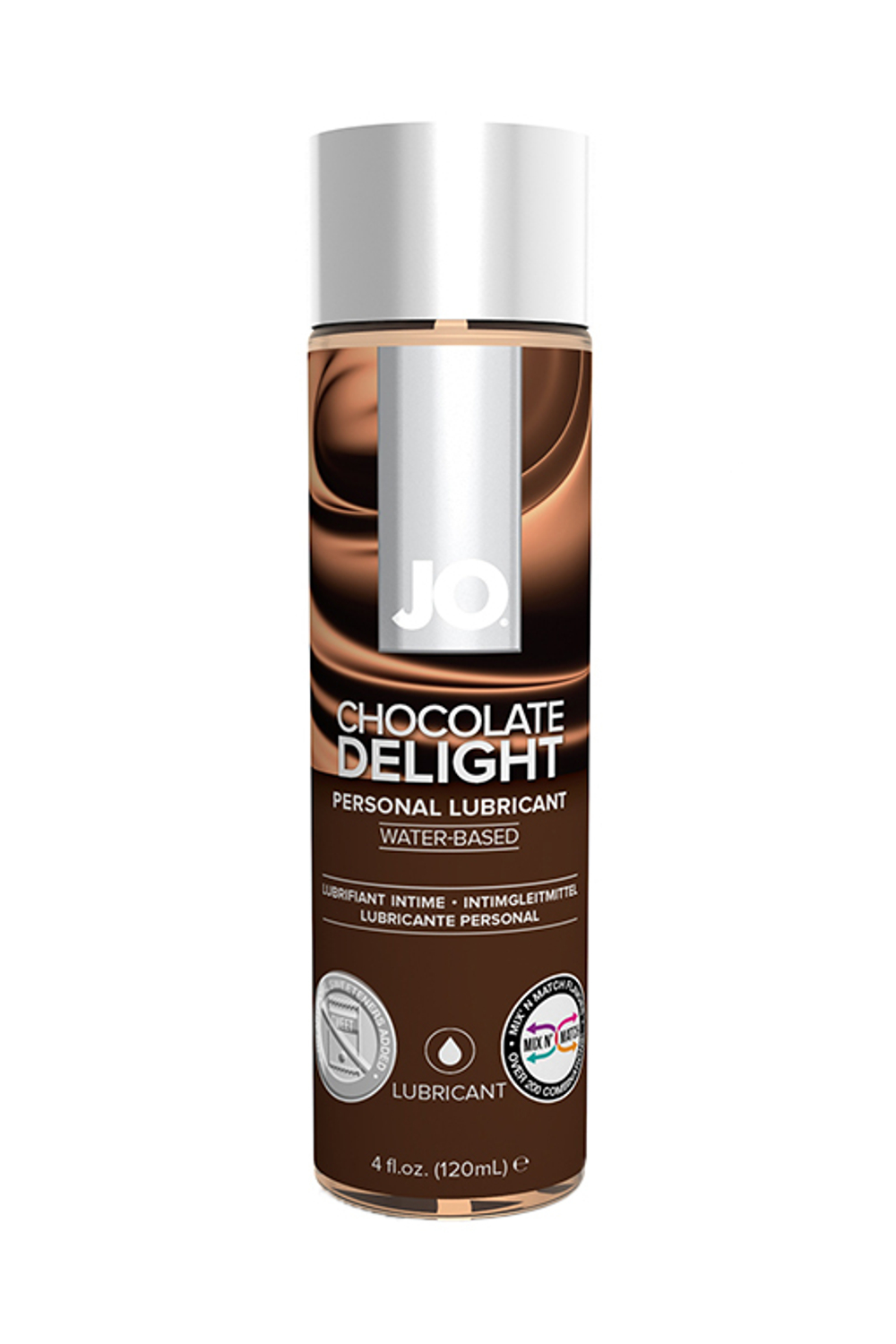 JO Flavored Chocolate Delight - Оральный лубрикант "Шоколад, 120 мл.