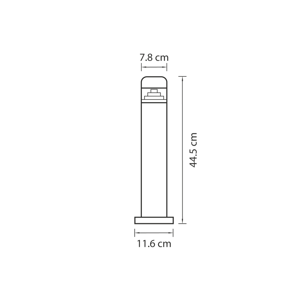Ландшафтный светодиодный светильник Raggio Lightstar 376907