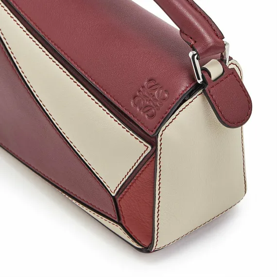 Сумка Loewe Puzzle Mini Bag Wine/garnet