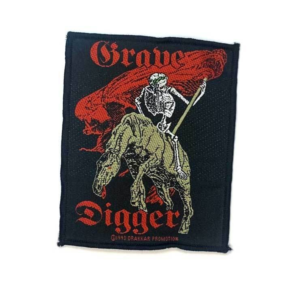 Нашивка Grave Digger