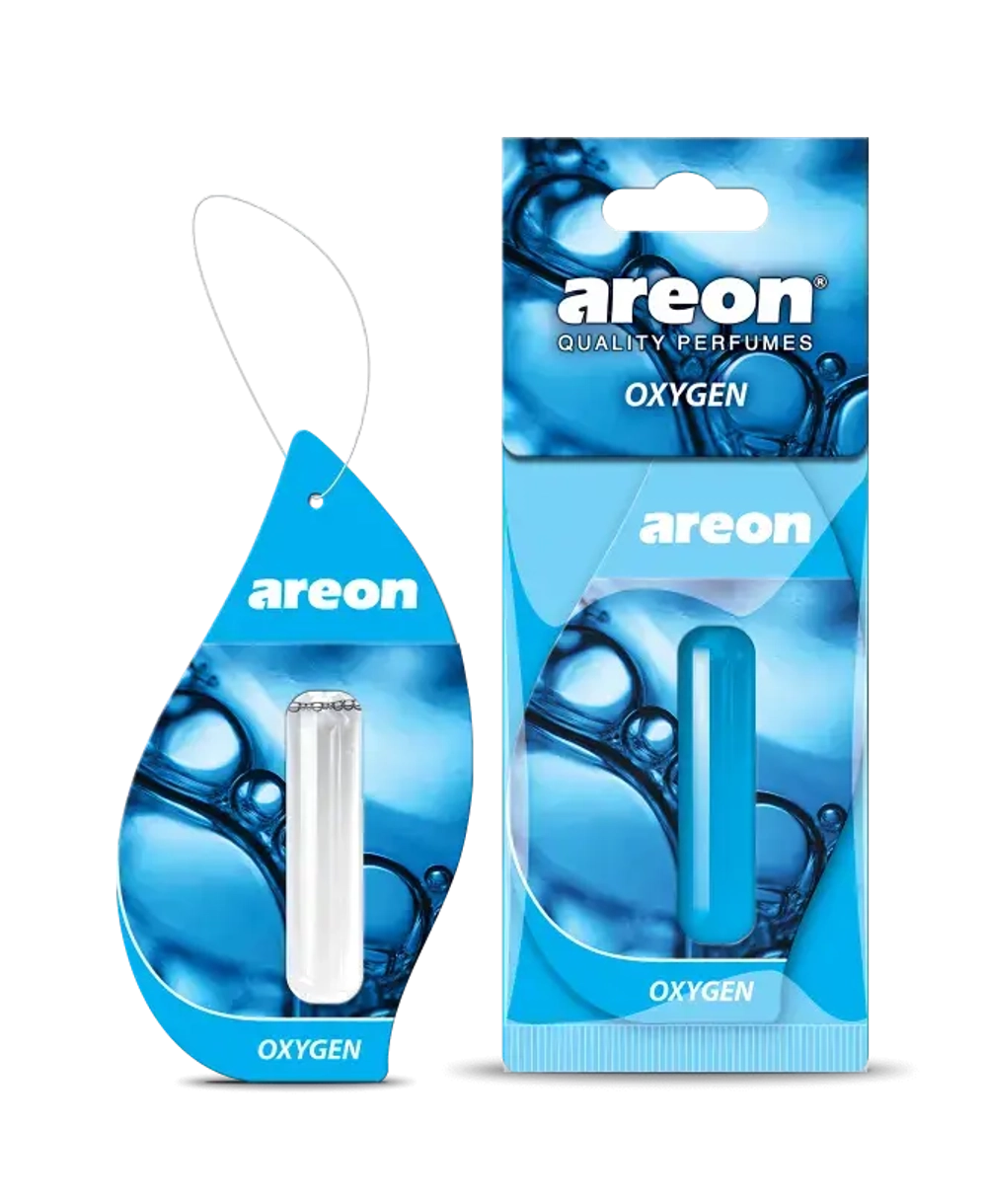 Ароматизатор на зеркало Areon Liquid, жидкий, кислород, 5 мл