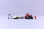 Конструктор LEGO Sonic the Hedgehog 77118 Silver's Car vs. Knuckles' Monster Truck