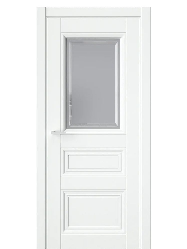 Двери WestStyle  Demiss 12  RAL 9003 / графит сатинат ДО