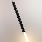 7149/12L HIGHTECH ODL26 223 светильник черный/акрилл/металл IP20 LED 12W 800Лм 3500K 300° 220V MONELLA