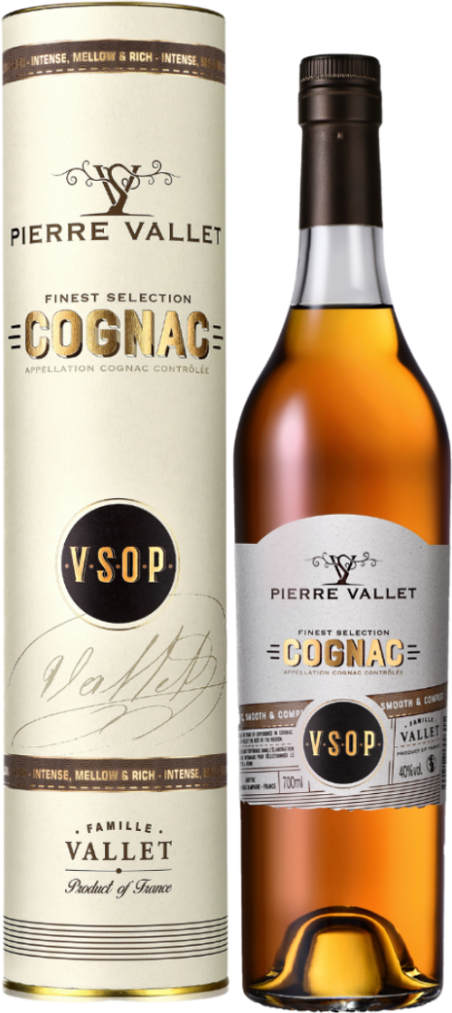 Коньяк Pierre Vallet VSOP, 0.7 л