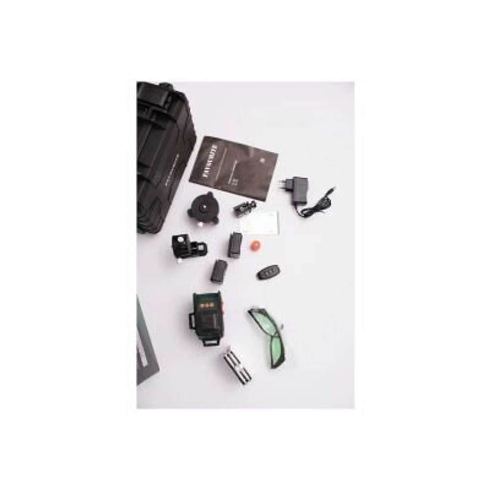 Нивелир лазерный FAVOURITE LL 16, 10 м, 4/16, луч зелёный, Lithium АКБ