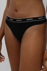 стринги 3-pack Hugo Bodywear - черный(50469681)