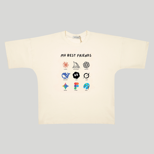 T-shirt NEURONET Coconut Milk