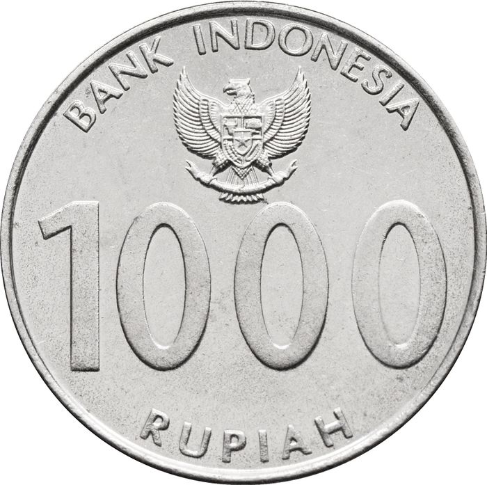 1 000 рупий 2010 Индонезия