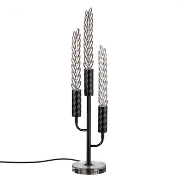 Настольная лампа LED 3*3W 3000K 5459/9TL чёрный глянцевый/прозрачный Kolos Odeon Light Exclusive