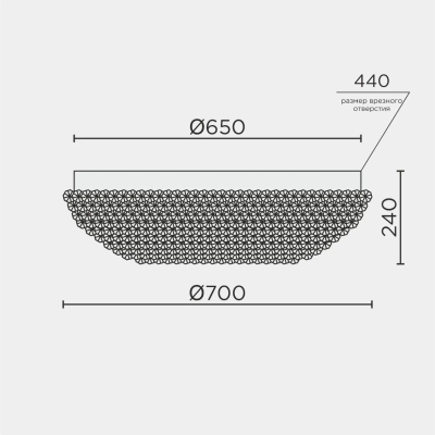 Потолочная люстра MODELUX ML.2320.700 CR