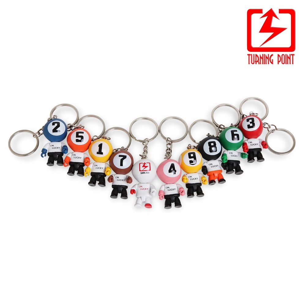Брелоки Turning Point Lucky Doll 4,5см 10шт.