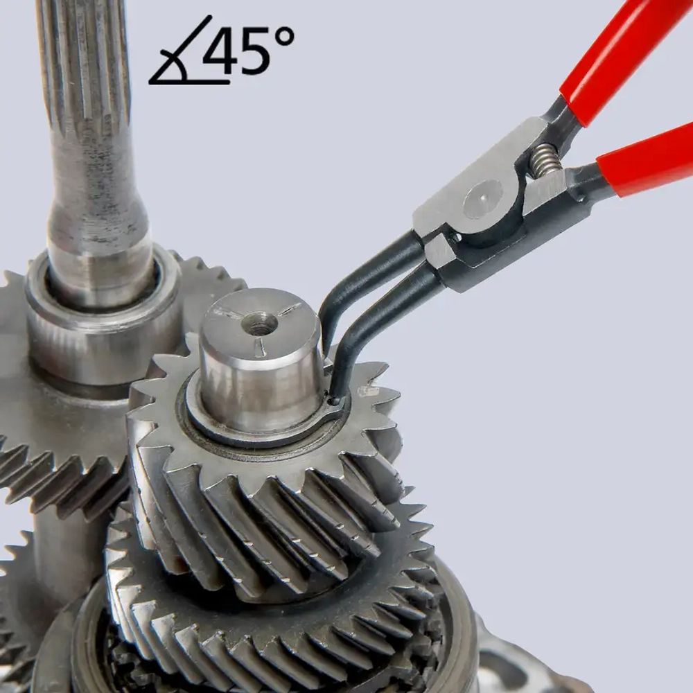 Щипцы для стопорных колец черненые 185 мм Knipex 46 31 A22