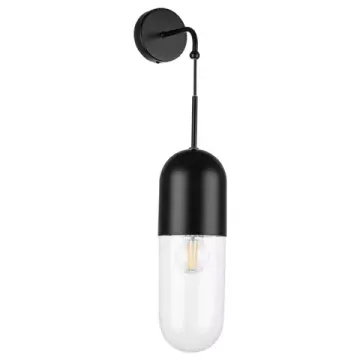 Бра 1*E27 690517 черный матовый Ramo Lightstar