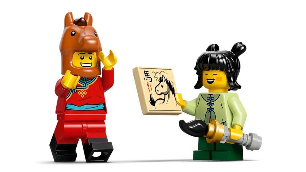 Конструктор LEGO 80119 Galloping Horses Canvas