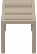 Столик пластиковый журнальный Siesta Contract Ocean Table, бежевый