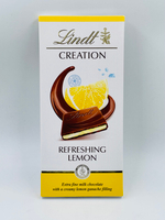 Шоколад молочный Lindt Creation с начинкой Лимонный сорбет, 150 г (Франция)