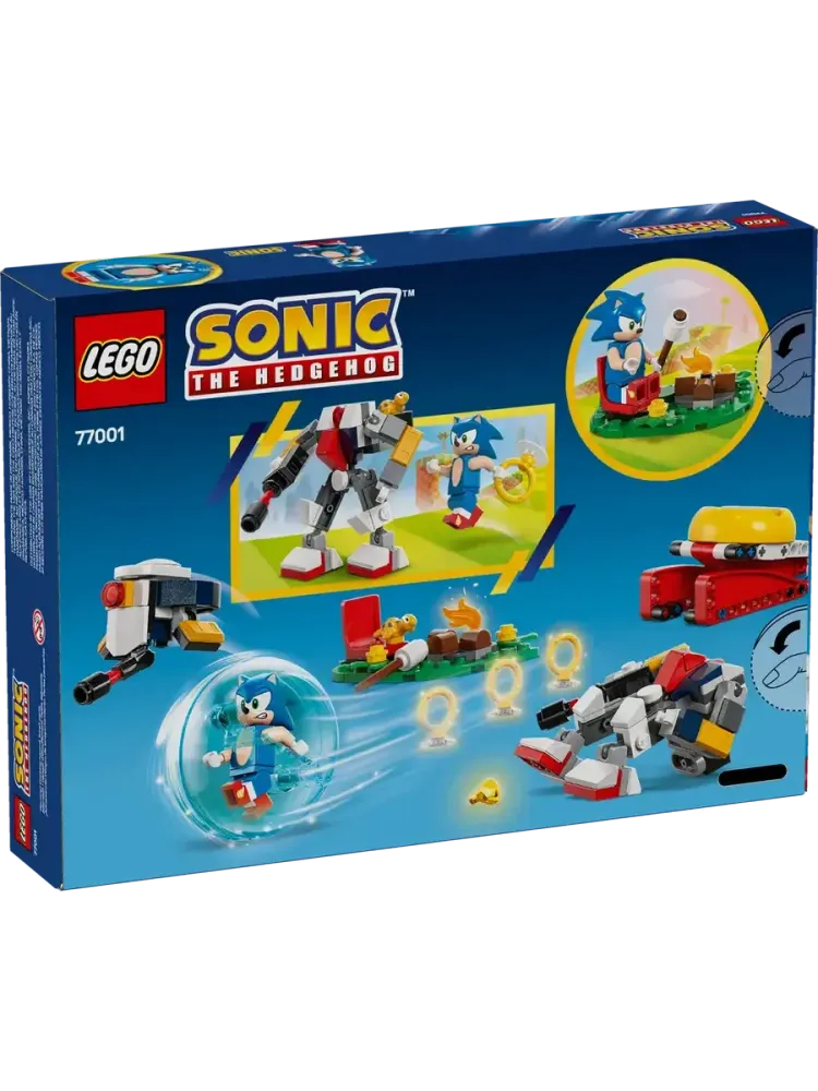 Конструктор Sonic 77001 Противостояние Соника у костра