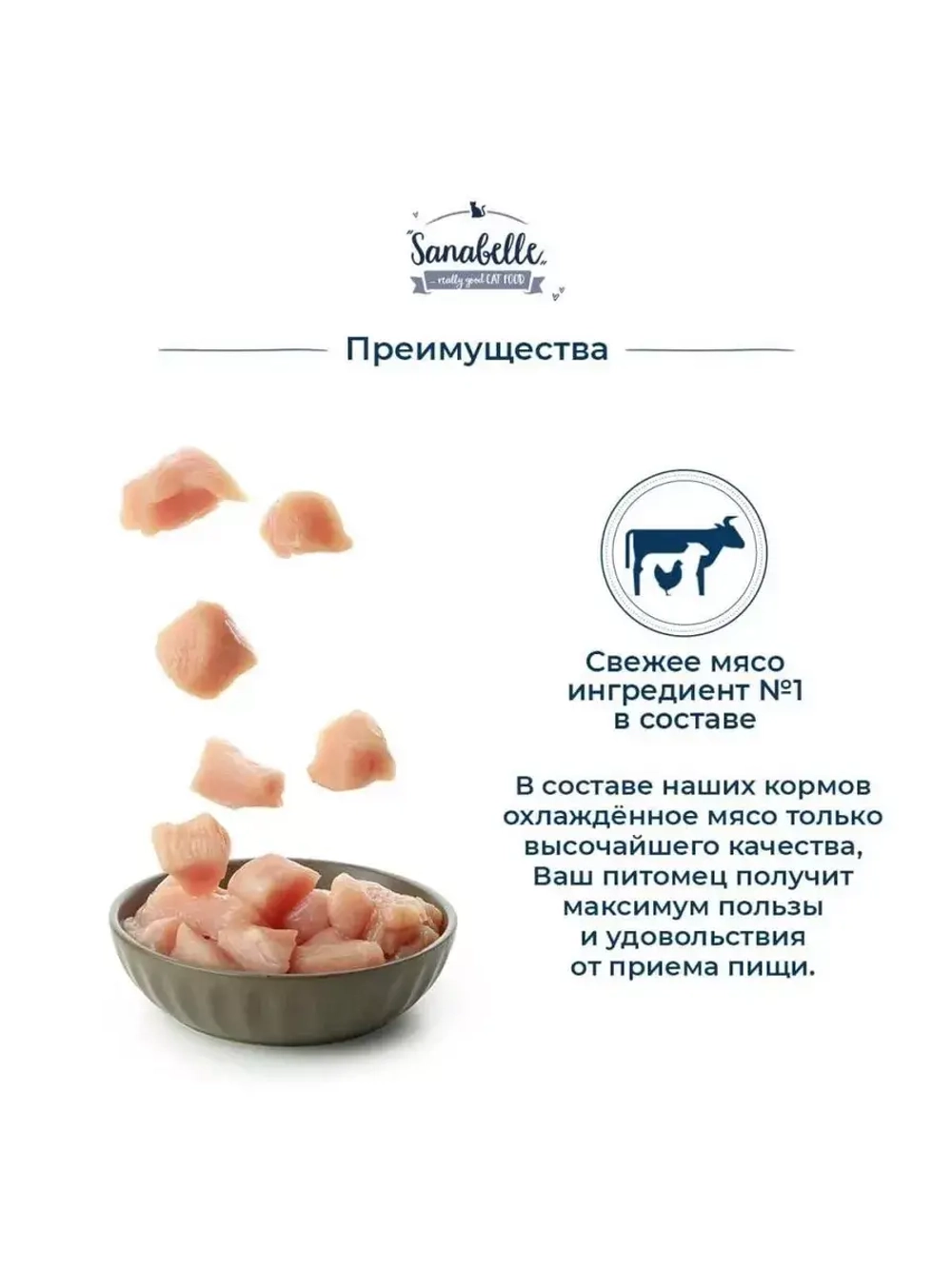 Sanabelle GRANDE (Санабель Гранде) корм сухой для кошек 8кг.
