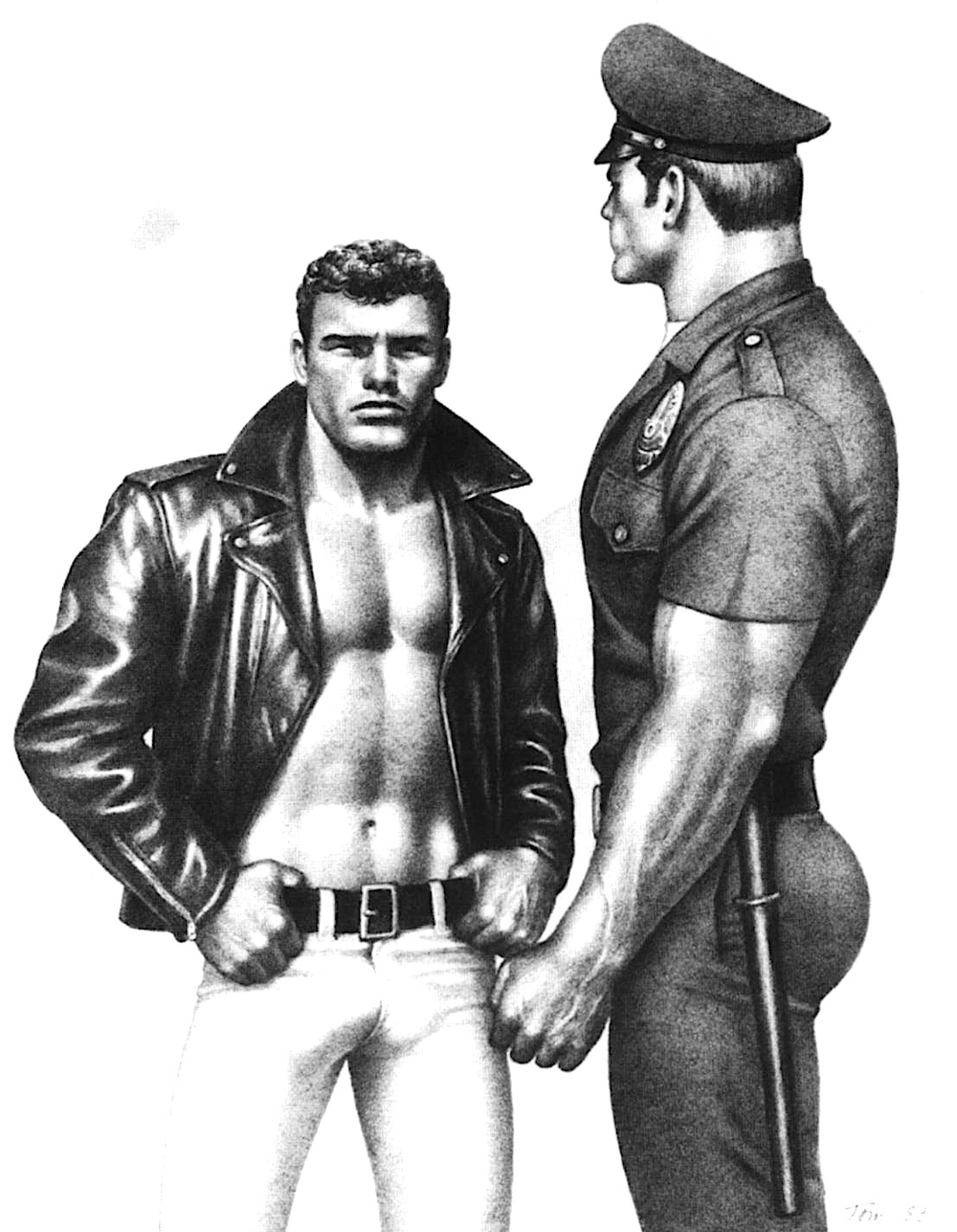 Tom of Finland (1920-1991) - эротическое искусство финского художника Тоуко Лааксонена. 18+
