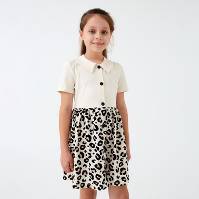 Платье детское на пуговках "Trendy" р.86-92см. 5425307 (KAFTAN)