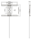 Крепление для дисплея настенное Digis DSM-P5664-Flip